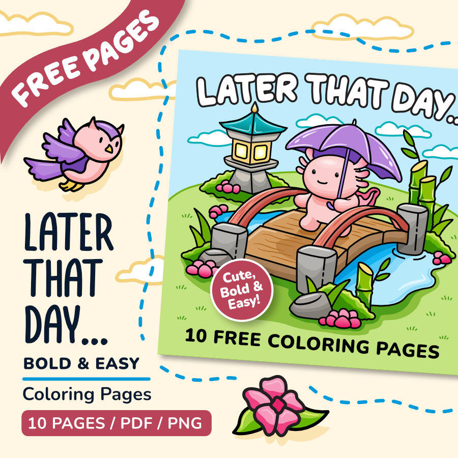 Free Coloring Pages mini scenes free coloring pages